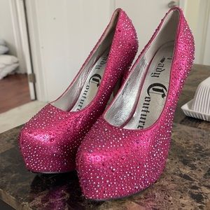 Swavorski rhinestone heels